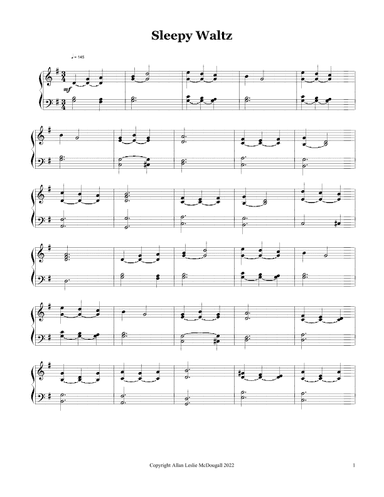 Sleepy Waltz