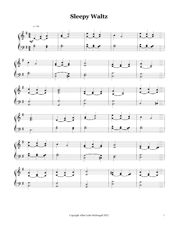 Sleepy Waltz