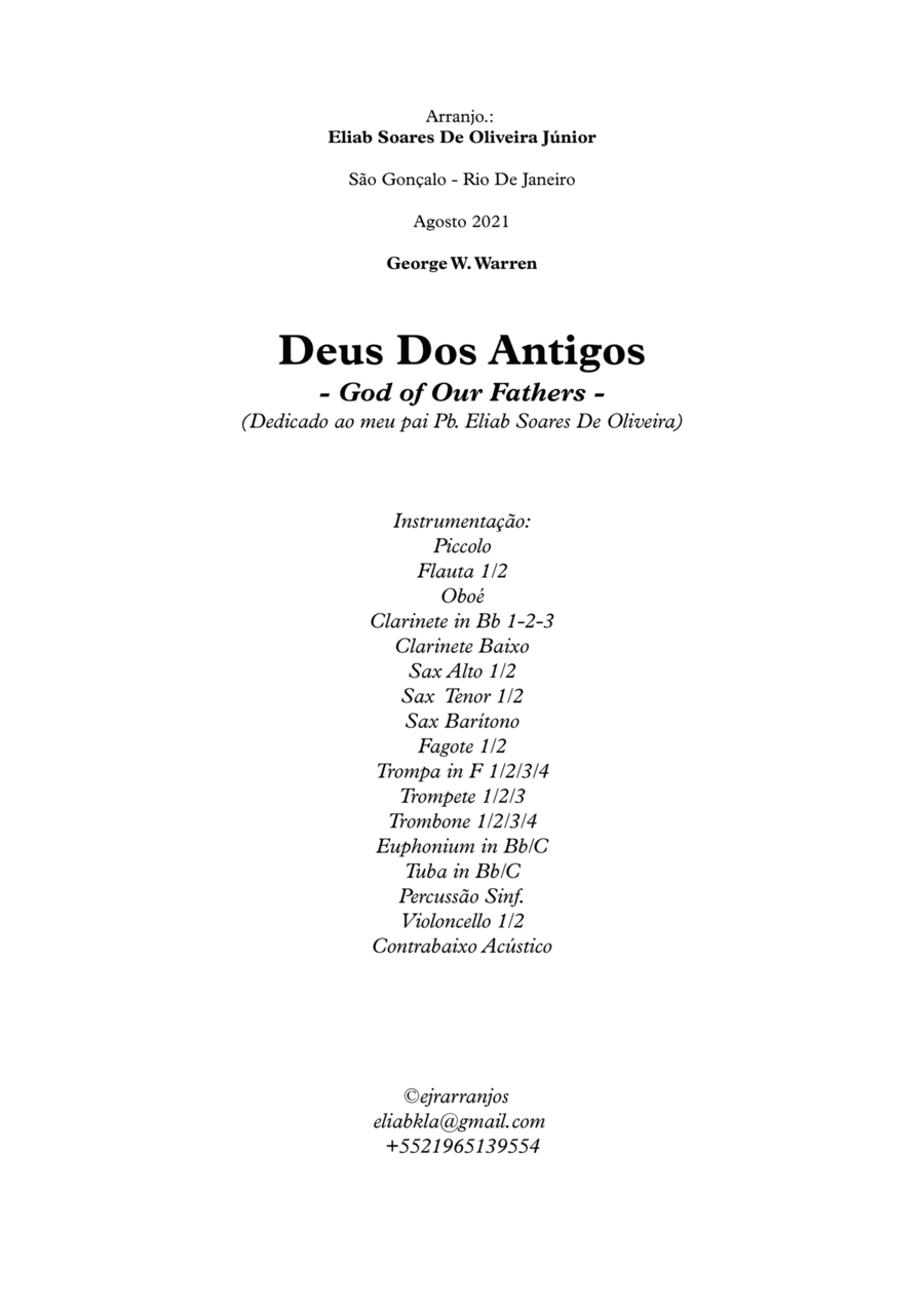 God Of Our Fathers (arr. Eliab Júnior)