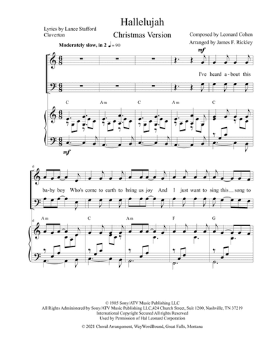 Hallelujah (arr. James F. Rickley)