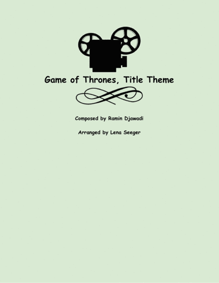 Game Of Thrones (arr. Lena Seeger)