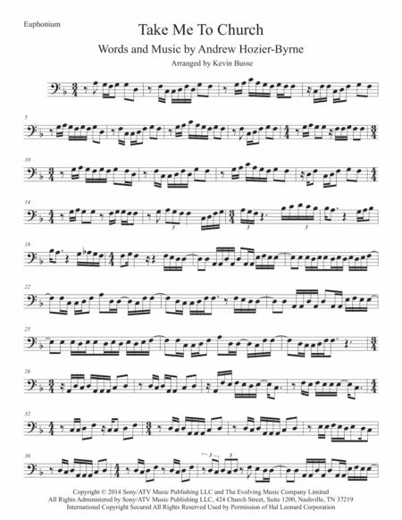 Take Me To Church (arr. Kevin Busse)