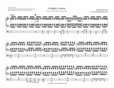 A Mighty Fortress (arr. Richard deCosta)