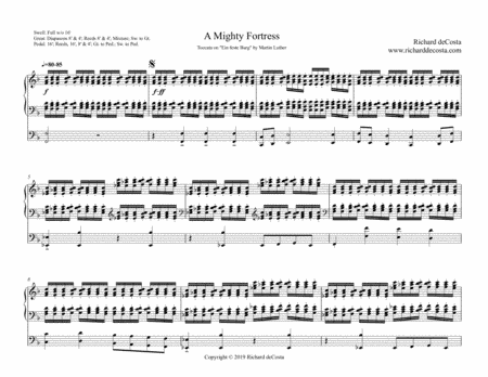 A Mighty Fortress (arr. Richard deCosta)