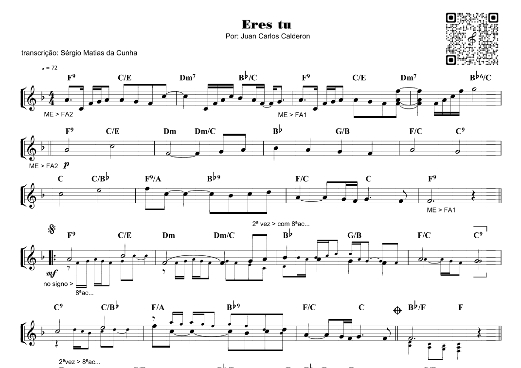 Eres Tu/touch The Wind (arr. Sérgio Matias da Cunha)