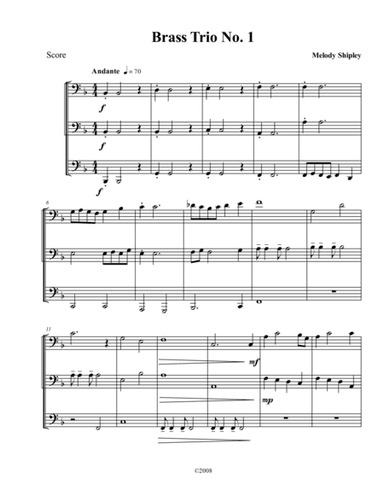 Brass Trio No. 1