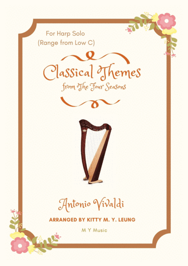 Classical Themes for The Four Seasons - 22 String Harp (from Low C) (arr. Kitty M. Y. Leung)