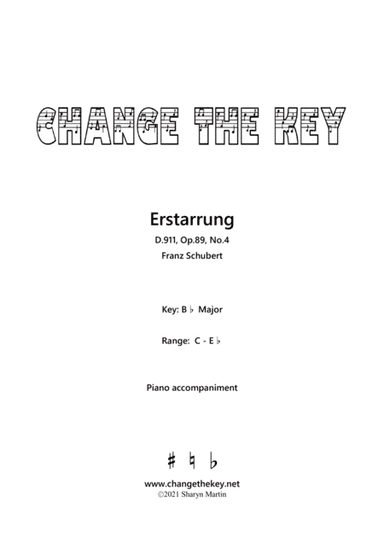 Erstarrung Bb Major (arr. Sharyn Martin)