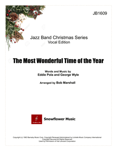 The Most Wonderful Time Of The Year (arr. Bob Marshall)