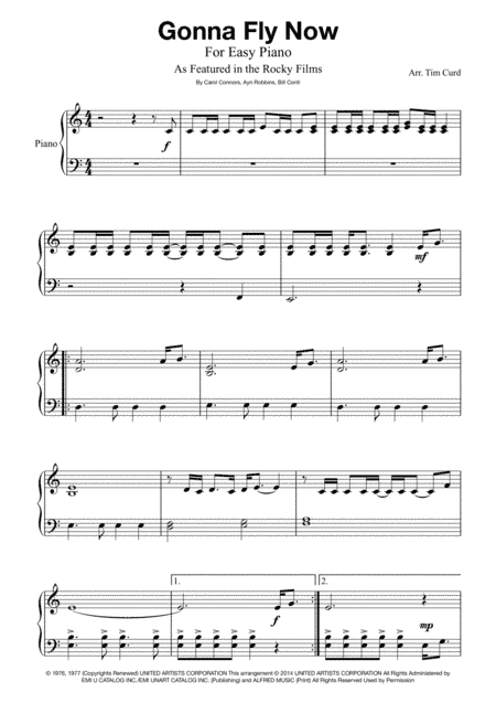 Gonna Fly Now (arr. Tim Curd)