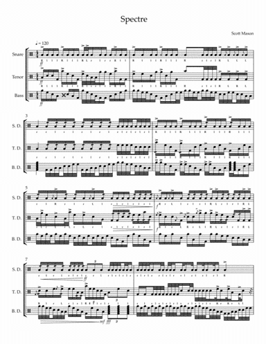 Spectre - Drumline Cadence