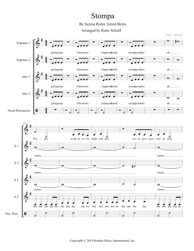 Stompa (arr. Katie Schuld)
