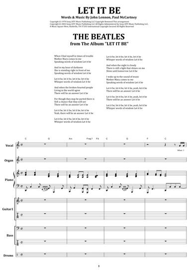 Let It Be (arr. from68)
