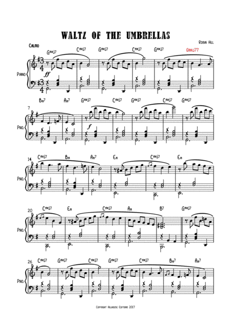 Waltz of the Umbrellas