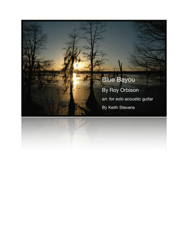 Blue Bayou (arr. Keith Stevens)