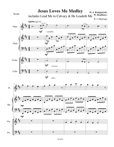 Jesus Loves Me Medley (arr. R. J. Madriaga)