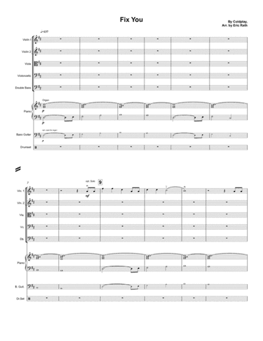Fix You (arr. Eric Rath Music)