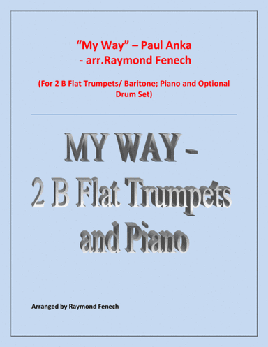 My Way (arr. Raymond Fenech)