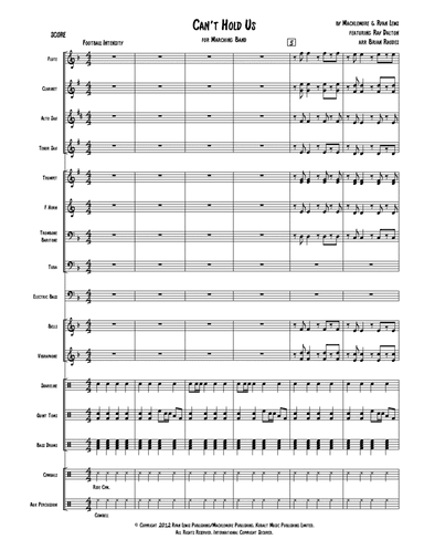 Can't Hold Us (arr. Brian Rhodes)