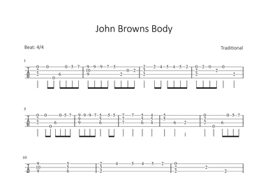 John Browns Body (arr. Bettina Schipp)