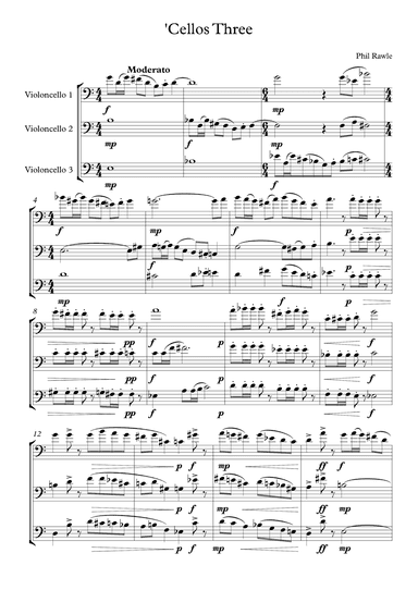 'Cellos Three