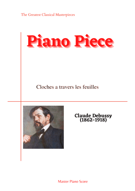 Debussy-Cloches a travers les feuilles for piano solo (arr. MPS)