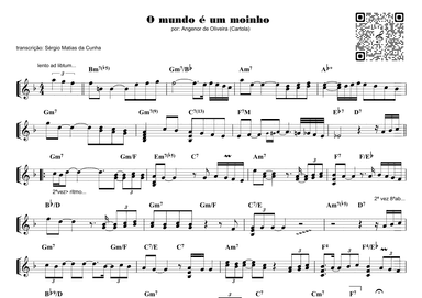 O Mundo E Um Moinho (arr. Sérgio Matias da Cunha)
