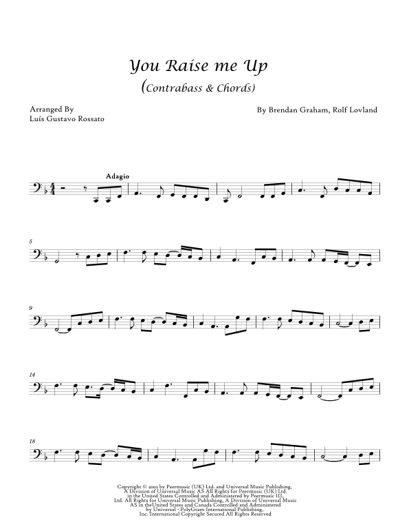 You Raise Me Up (arr. Luís Gustavo Rossato)