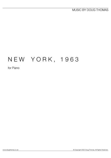 New York, 1963