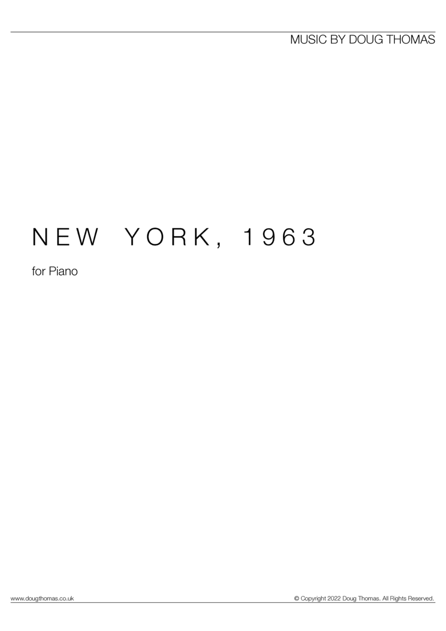 New York, 1963