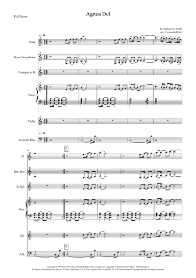 Agnus Dei (arr. Fernando Britto)