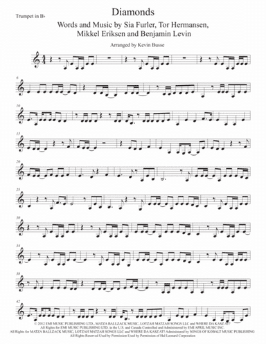 Diamonds (arr. Kevin Busse)