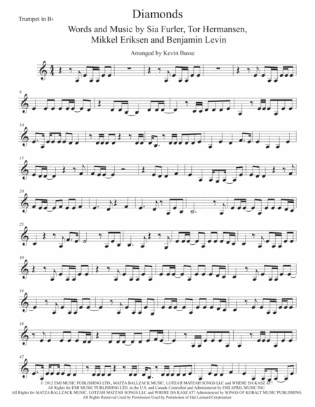 Diamonds (arr. Kevin Busse)