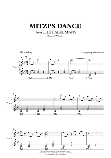 Mitzi's Dance (arr. Mark Waters)