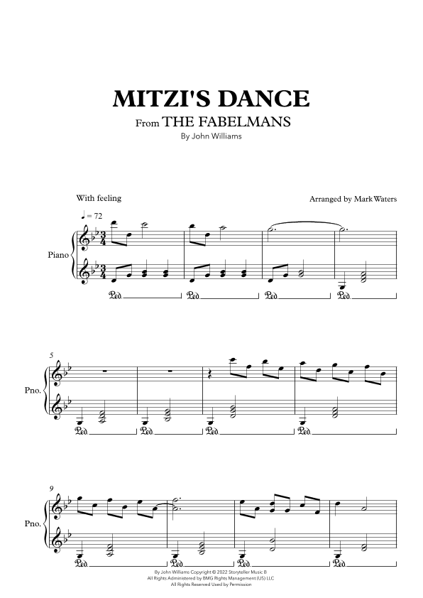 Mitzi's Dance (arr. Mark Waters)
