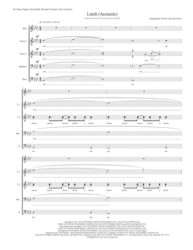 Latch (arr. Kevin Cincotta-Guest)