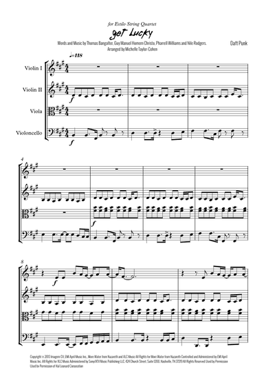 Get Lucky (arr. Michelle Taylor-Cohen)
