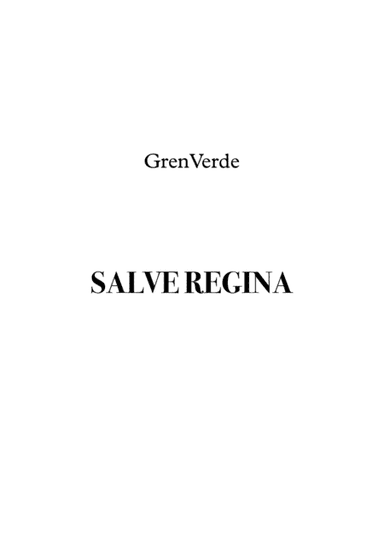 SALVE REGINA GrenVerde (arr. Flávio S. Zago Filho)