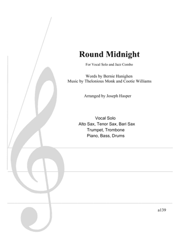 Round Midnight (arr. Joe Hasper)