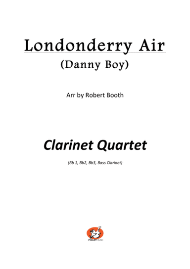 Londonderry Air (Danny Boy) - Clarinet Quartet (arr. Robert Booth)