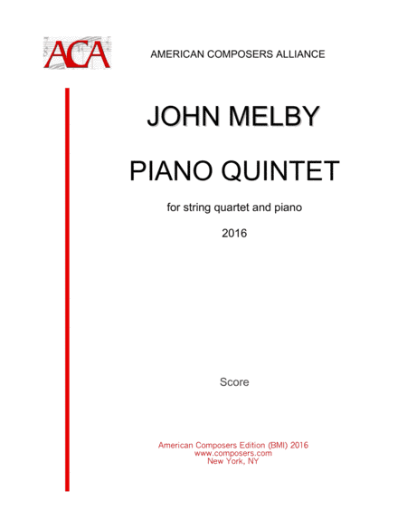 [Melby] Piano Quintet
