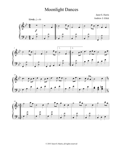 Moonlight Dances (piano, version 1)