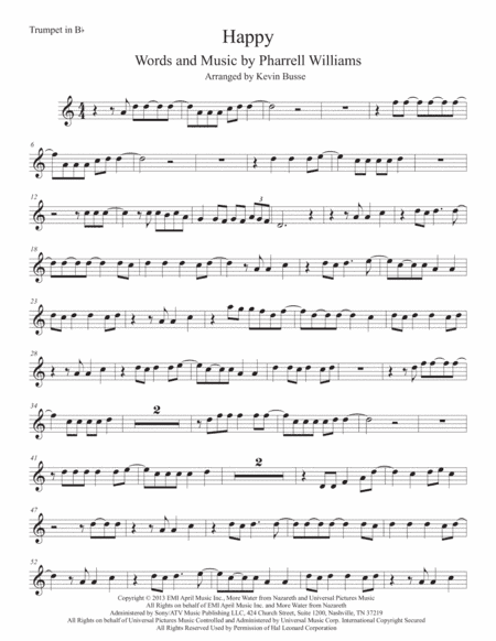 Happy (arr. Kevin Busse)