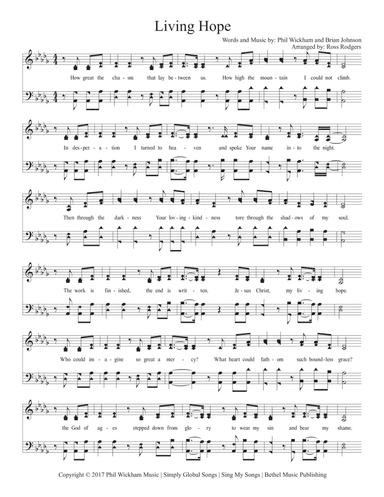 Living Hope (arr. Ross Rodgers)