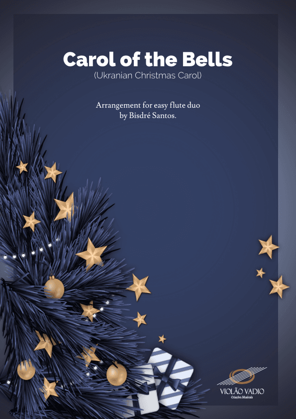 Carol of the Bells (Traditional) - Easy Flute Duo (arr. André Alberto Santos)