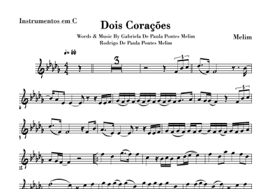 Dois Coracoes (arr. Escrita Musical)