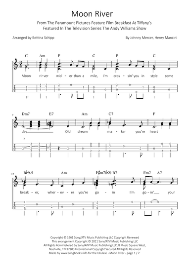 Moon River (arr. Bettina Schipp)