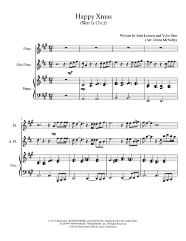 Happy Xmas (War Is Over) (arr. Diana McNulty)
