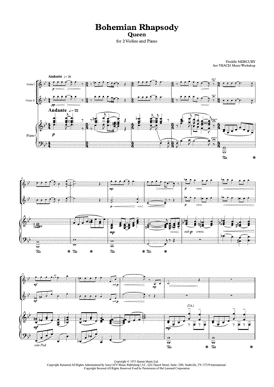 Bohemian Rhapsody (arr. VEACH Music Workshop)