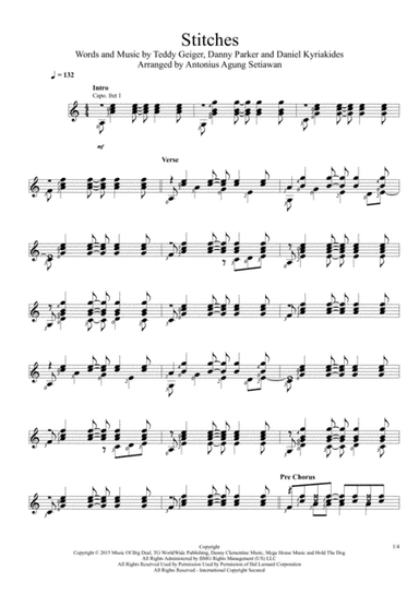 Stitches (arr. Antonius Agung Setiawan)